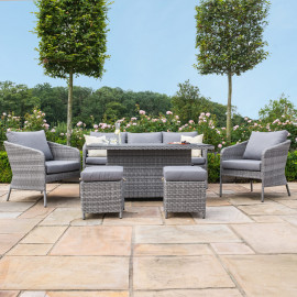 Santorini Sofa Dining Set with Rising Table Santorini Sofa Dining Set with Rising Table