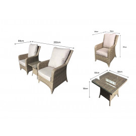 SARAH Lounge set in Grey SARAH Lounge set in Grey