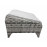 SARAH Grey Ottoman