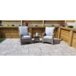 SARAH Lounge set in Grey Alexandra Weave SARAH Lounge set in Grey Alexandra Weave