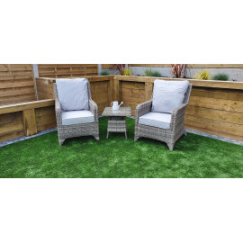 SARAH Lounge set in Grey Alexandra Weave SARAH Lounge set in Grey Alexandra Weave