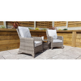 SARAH Lounge set in Grey Alexandra Weave SARAH Lounge set in Grey Alexandra Weave