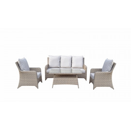 SARAH Nature 5 seat sofa set with new coffee table design