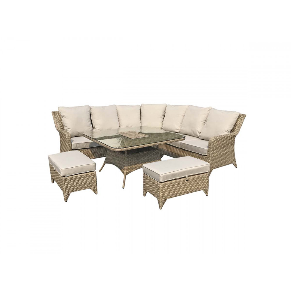 SARAH Nature corner dining with ice bucket SARAH Nature corner dining with ice bucket