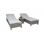 SARENA Sunbed Grey SARENA Sunbed Grey
