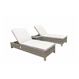 SARENA Sunbed Grey SARENA Sunbed Grey