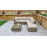SAVANNAH Corner sofa in Nature/Brown