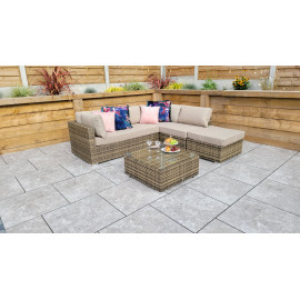 SAVANNAH Corner sofa in Nature/Brown SAVANNAH Corner sofa in Nature/Brown