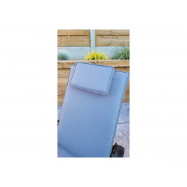 SAVANNAH Single Sunbed Grey