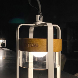 Satellite Large Solar Light with Stand / White