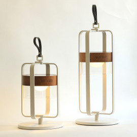 Satellite Large Solar Light with Stand / White