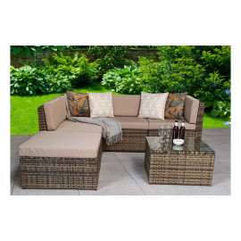 STELLA Corner sofa in Nature/Brown STELLA Corner sofa in Nature/Brown