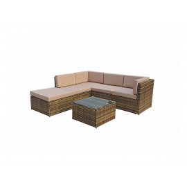 STELLA Corner sofa in Nature/Brown STELLA Corner sofa in Nature/Brown