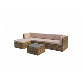 STELLA Corner sofa in Nature/Brown STELLA Corner sofa in Nature/Brown