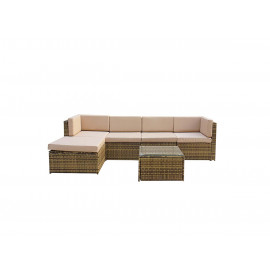 STELLA Corner sofa in Nature/Brown STELLA Corner sofa in Nature/Brown