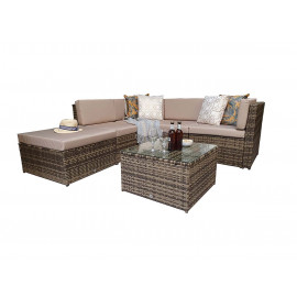 STELLA Corner sofa in Nature/Brown STELLA Corner sofa in Nature/Brown