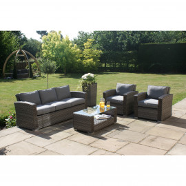 Victoria 3 Seat Sofa Set Grey Victoria 3 Seat Sofa Set Grey