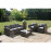 Victoria 3 Seat Sofa Set Grey
