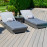Victoria Sunlounger Set / Grey