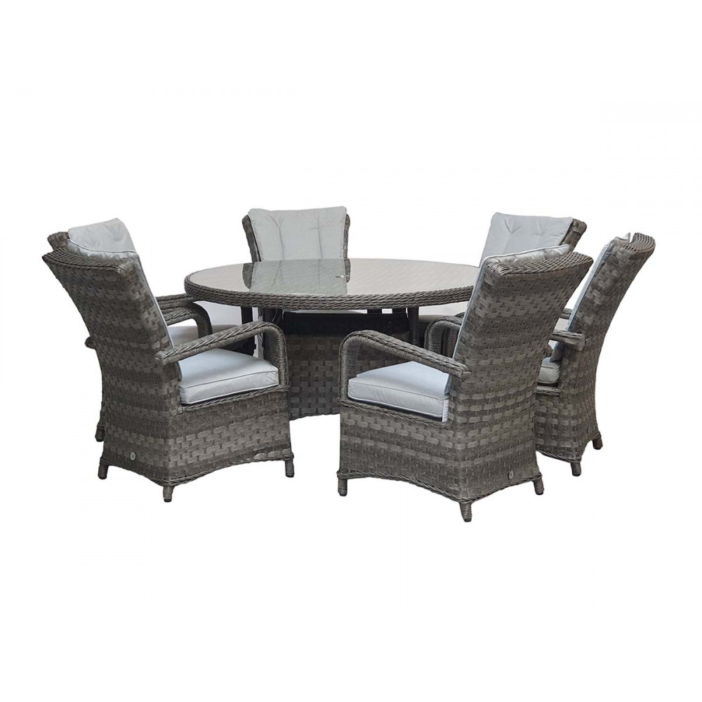 VICTORIA 6 Seater round dining set VICTORIA 6 Seater round dining set