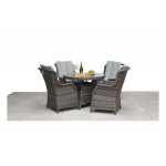 VICTORIA 4 Seat round dining set VICTORIA 4 Seat round dining set
