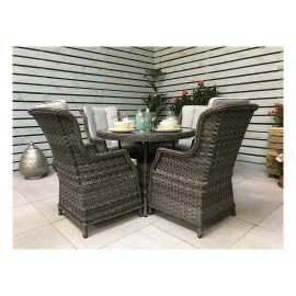 VICTORIA 4 Seat round dining set VICTORIA 4 Seat round dining set