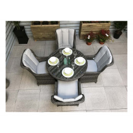 VICTORIA 4 Seat round dining set VICTORIA 4 Seat round dining set