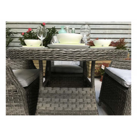 VICTORIA 4 Seat round dining set VICTORIA 4 Seat round dining set