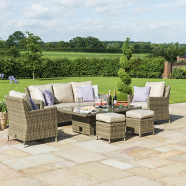 Winchester Sofa Dining Set with Ice Bucket & Rising Table Winchester Sofa Dining Set with Ice Bucket & Rising Table