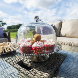 Winchester Sofa Dining Set with Ice Bucket & Rising Table Winchester Sofa Dining Set with Ice Bucket & Rising Table