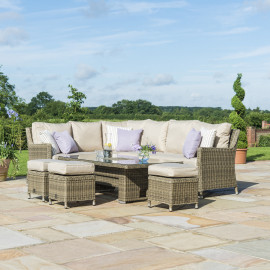 Winchester Corner Dining Set with Ice Bucket & Rising Table Winchester Corner Dining Set with Ice Bucket & Rising Table