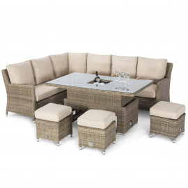 Winchester Corner Dining Set with Ice Bucket & Rising Table Winchester Corner Dining Set with Ice Bucket & Rising Table