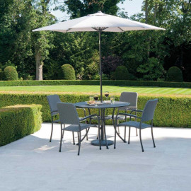 Alexander Rose 2.4m Round Steel Tilting Portofino Parasol Alexander Rose 2.4m Round Steel Tilting Portofino Parasol