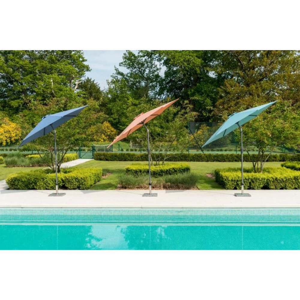 Alexander Rose 2.5m Round Aluminium Tilting Parasol Alexander Rose 2.5m Round Aluminium Tilting Parasol