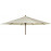Alexander Rose 2.7m Round Hardwood Parasol