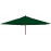 Alexander Rose 2.7m Round Hardwood Parasol