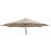 Alexander Rose 3.5m Round Hardwood Luxury Parasol
