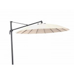 Alexander Rose 3m Aluminium Cantilever Ribbed Parasol Alexander Rose 3m Aluminium Cantilever Ribbed Parasol
