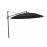 Alexander Rose 3m Aluminium Cantilever Ribbed Parasol