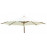 Alexander Rose 3m Round Hardwood Luxury Parasol