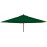 Alexander Rose 3m Round Hardwood Parasol