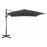 Alexander Rose 3m Square Aluminium Cantilever Parasol