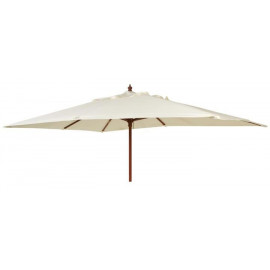 Alexander Rose 3m x 2m Rectangular Hardwood Parasol