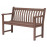 Alexander Rose 4ft Sherwood Broadfield 2 Seater Garden Bench with Free Cover