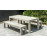 Alexander Rose Acacia Old England Grey Painted Bench 1.8m