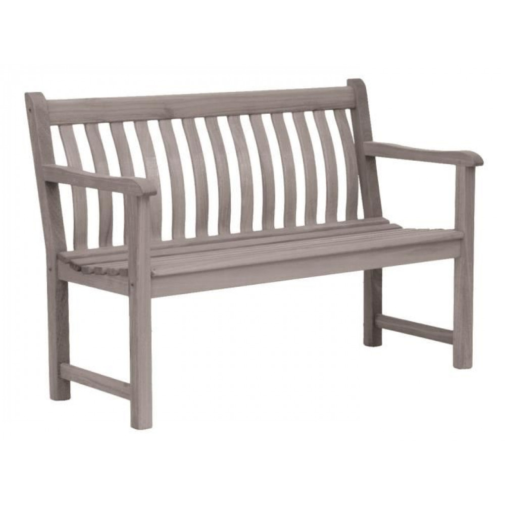 Alexander Rose Acacia Old England Grey Painted Broadfield Bench 4ft