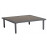 Alexander Rose Beach Lounge Aluminium & HPL Side Table