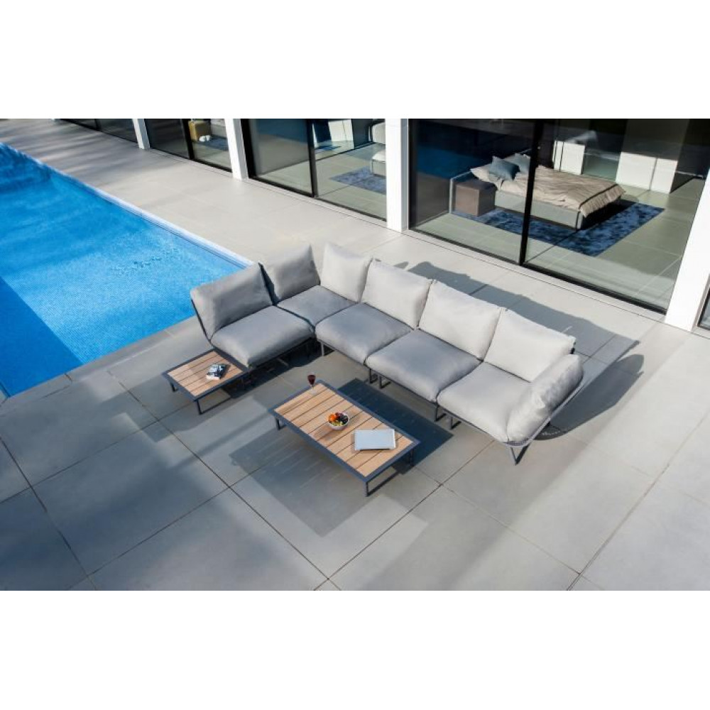 Alexander Rose Beach Lounge Modular 5 Seat Corner Set Alexander Rose Beach Lounge Modular 5 Seat Corner Set