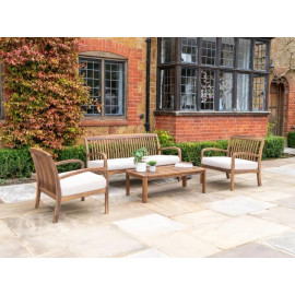 Alexander Rose Bolney Dark Acacia 2 Seater Sofa