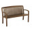Alexander Rose Bolney Dark Acacia 4ft Bench